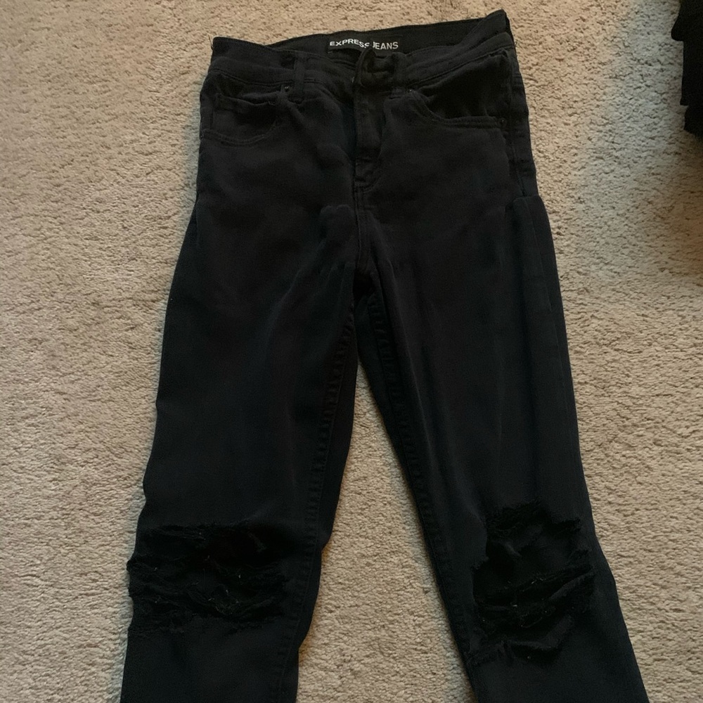 BLACK EXPRESS DENIM SIZE 0